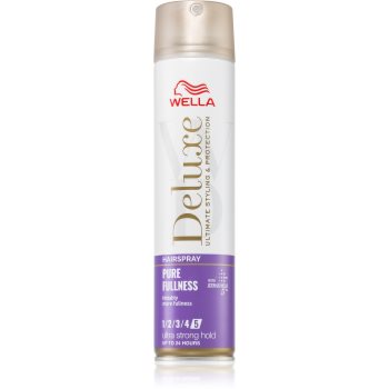 Wella Deluxe Pure Fullness fixativ pentru păr cu fixare foarte puternică pentru volum - imagine 2
